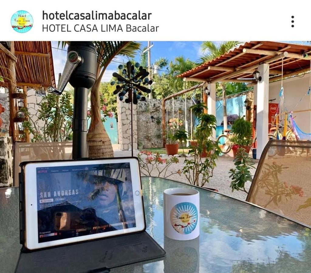 Hotel Casa Lima Bacalar Exterior foto