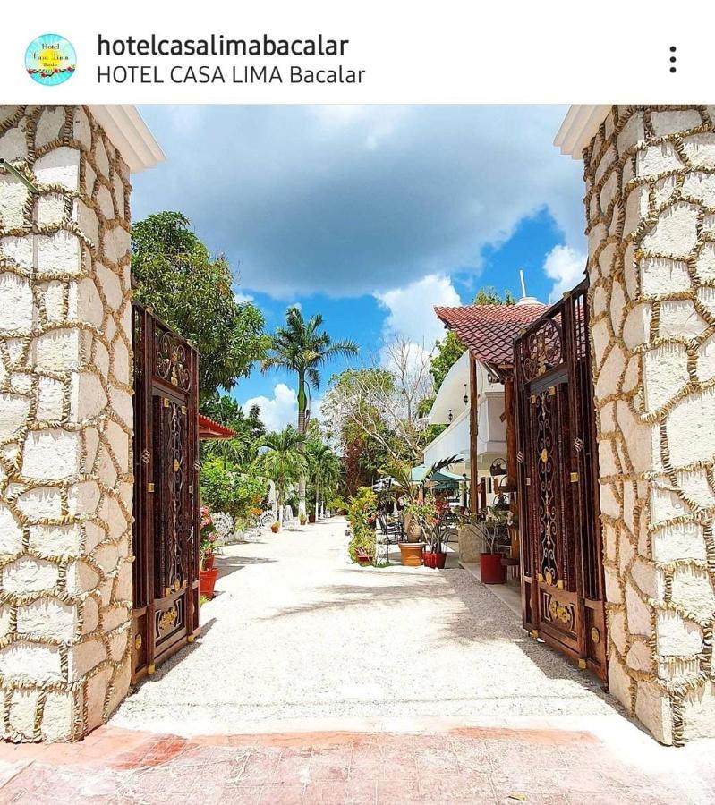 Hotel Casa Lima Bacalar Exterior foto
