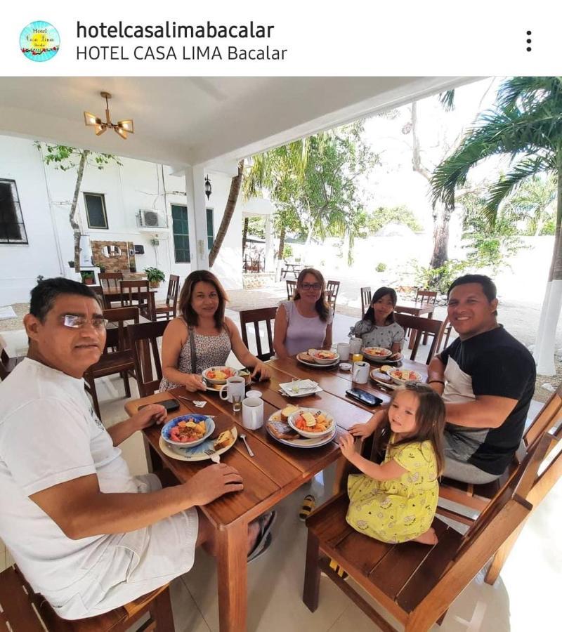 Hotel Casa Lima Bacalar Exterior foto