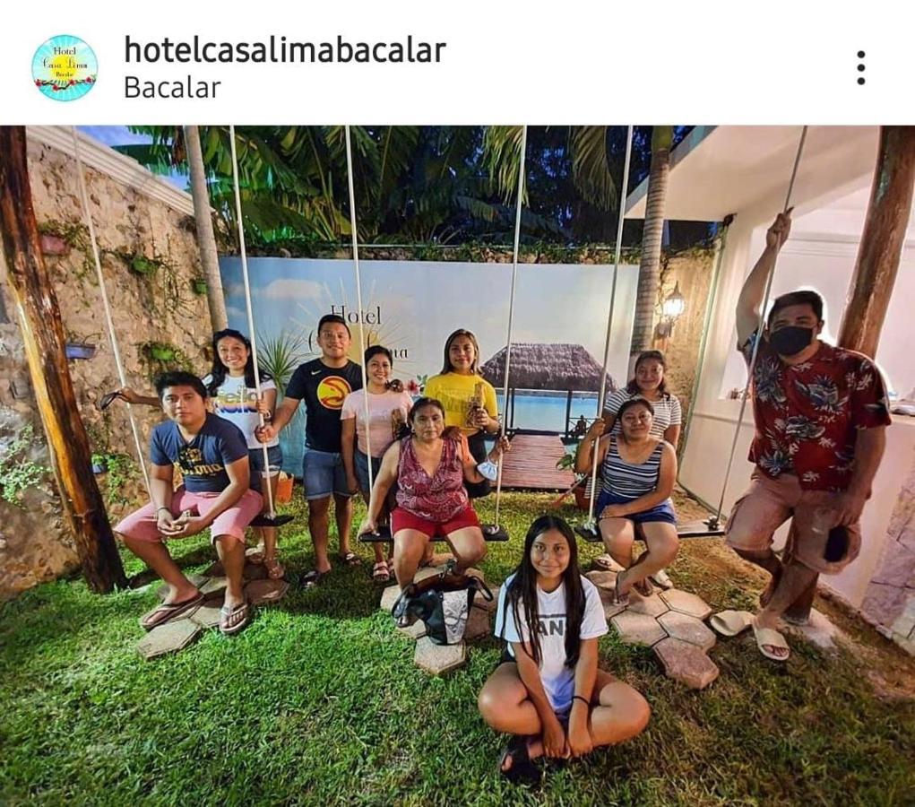 Hotel Casa Lima Bacalar Exterior foto