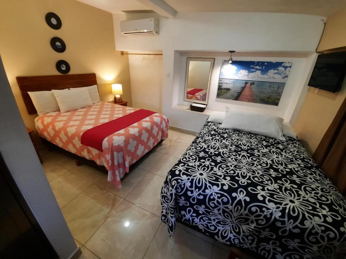 Hotel Casa Lima Bacalar Habitación foto