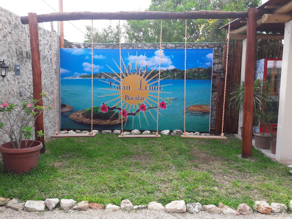 Hotel Casa Lima Bacalar Exterior foto